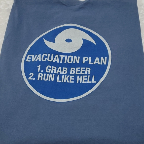 Myrtle Beach Evacuation Plan Tee - Picture 2 of 5